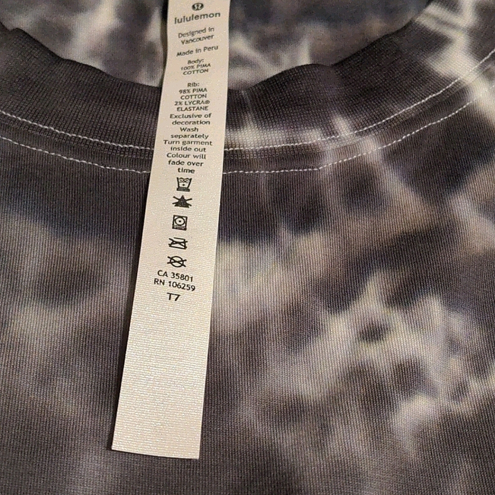 NEW Lululemon All Yours Tank Tie Dye - Picture 10 of 10
